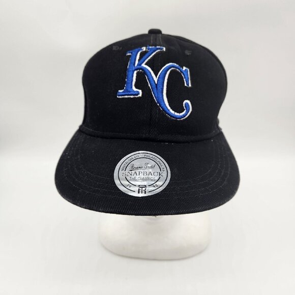 Kansas City Royals Cap Izod Rosario Textile FITTED HAT 7 MLB KC Vintage 1990 - Picture 3 of 12